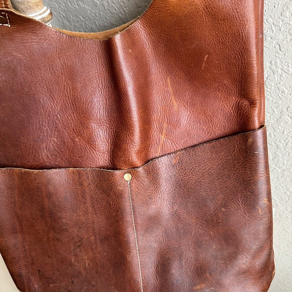 Pioneer Woman leather tote - Picture 4 of 6